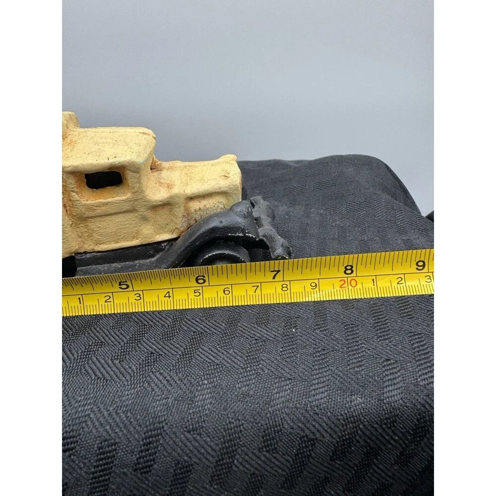 Vintage Coca-Cola Cast Iron Yellow Truck Kg Z4